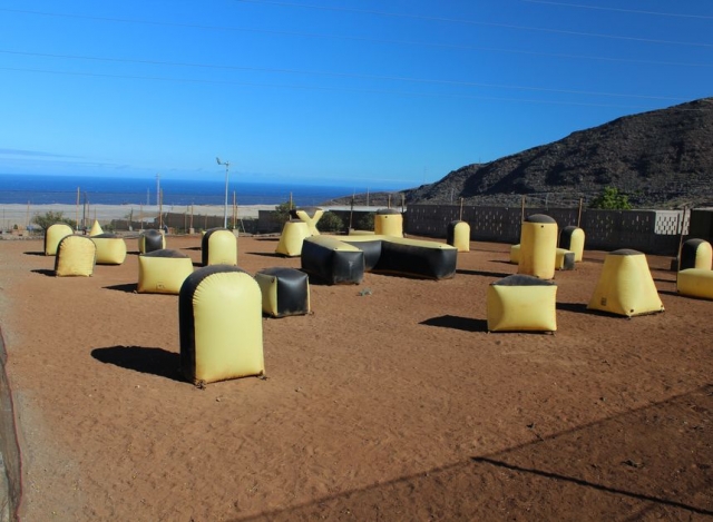 Hinchables sobre el terreno